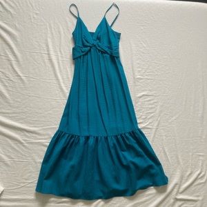 Banana Republic Twisted Front Midi Dress